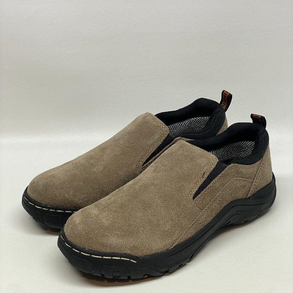 KHOMBU Men's Liam Slip-On Brown Various Sizes !. Condition is New without tags - Picture 1 of 6